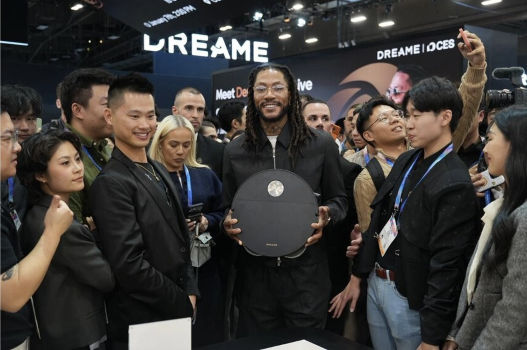 Derrick Rose Dreame CES 2026